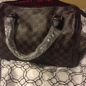 Speedy 35 Bandoulier Damier Ebene