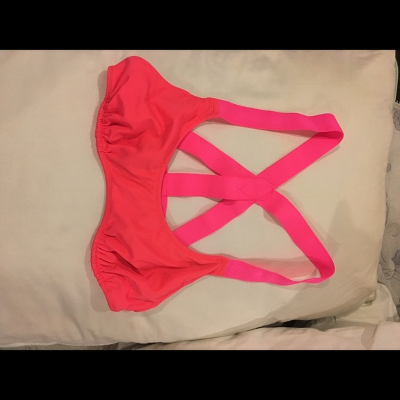VS pink bikini top