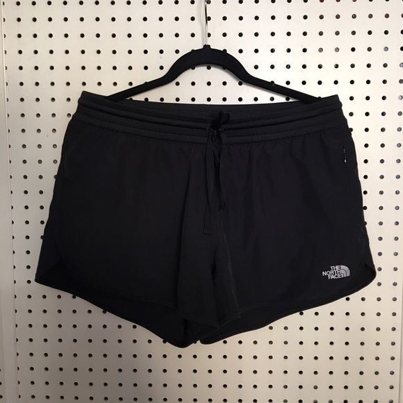 Black North Face Running shorts