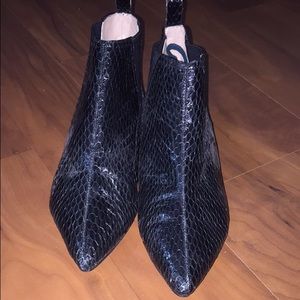 Leather Tracey Reese Booties !