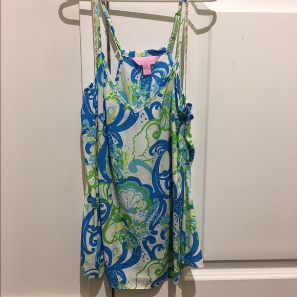 Lilly Pulitzer Silk Tank Top