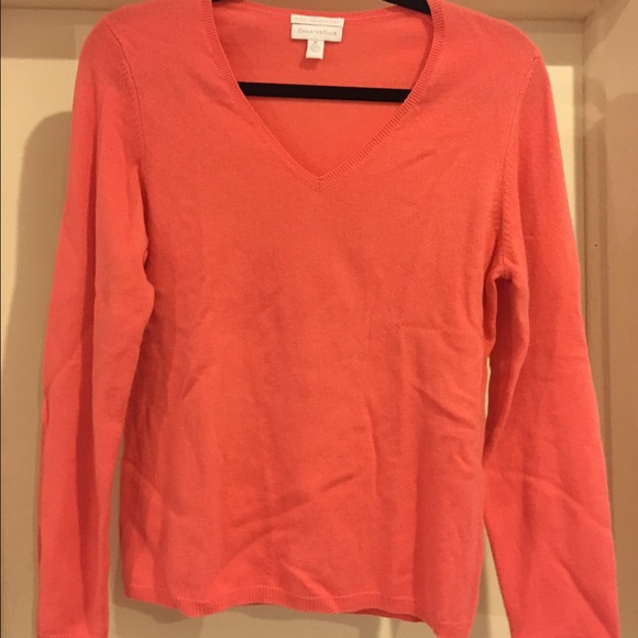 Charter Club 100% cashmere v neck