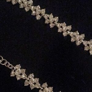 Anne Klein "Crystal Collar Necklace"