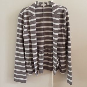 Grey & white jacket