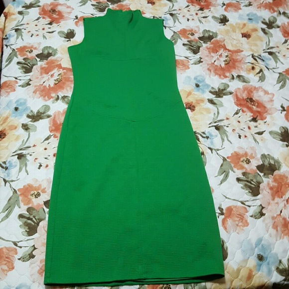 Calvin Klein green dress