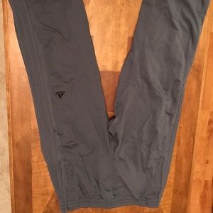 Gray Adidas joggers
