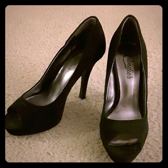 Candies black heel