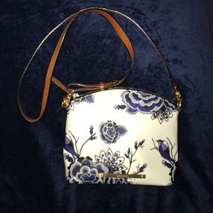 Brahmin Delft Collection Floral Mini Duxbury