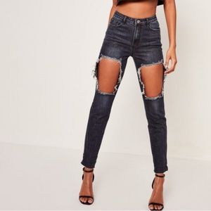Missguided High Rise Riot jeans