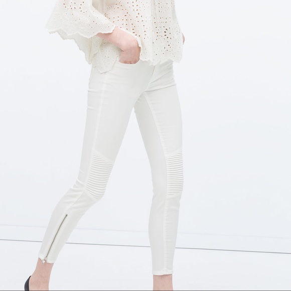 Zara White jeans