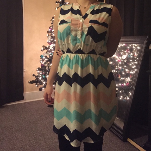 Chevron dress