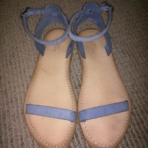 Urban Outfitters blue sandals