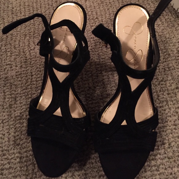 5-6 inch heels Jessica Simpson!