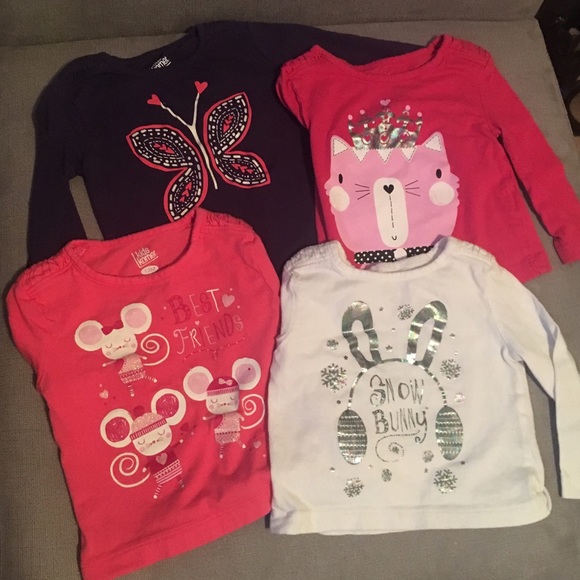 Set of 4 12M Long Sleeve Shirts