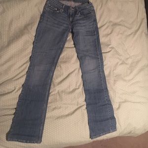 Blue levi jeans