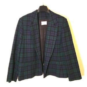Pendleton Plaid Blazer