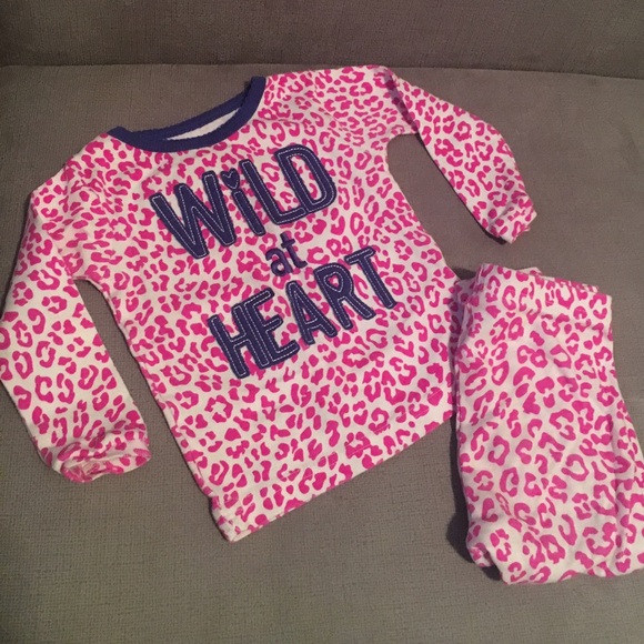 12M Leopard Print PJ Set