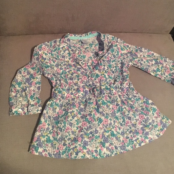 12M Floral blouse
