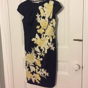 Dress with yellow flowers