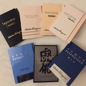 Ferragamo Sample Perfumes set of 7