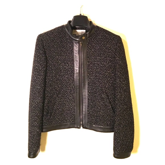 Jones New York black tweed jacked.
