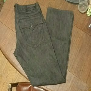 Mens True Religion Black Jeans