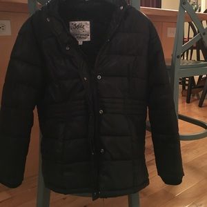 Justice lined puffer coat