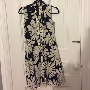 Black and white summer dress