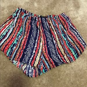 Festival loose summer shorts