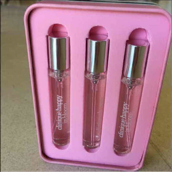 LAST ‼️ Clinique HAPPY IN BLOOM mini EDP spray set - Picture 3 of 4