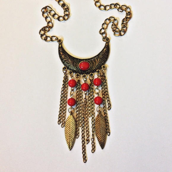 Ruby Gypsy Necklace - Picture 2 of 2