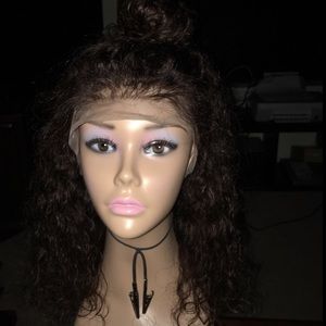 100% HUMAN HAIR Swiss lace front with baby hairs