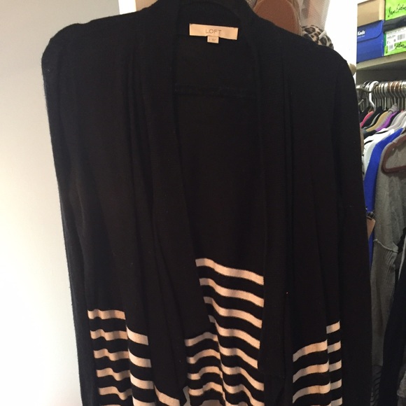 Loft waterfall front sweater - excellent condition