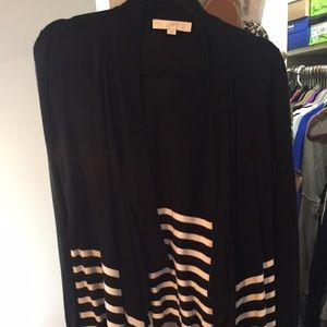 Loft waterfall front sweater - excellent condition