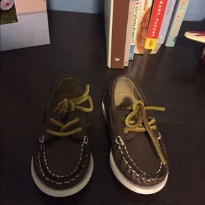 Janie and Jack leather sailor shoes