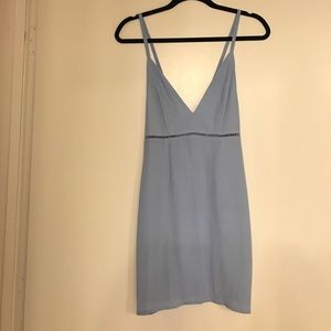 Light blue mini dress