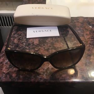Versace sunglasses with case