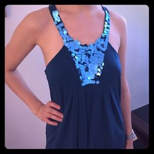 Sequined tank top - perfect for a night out