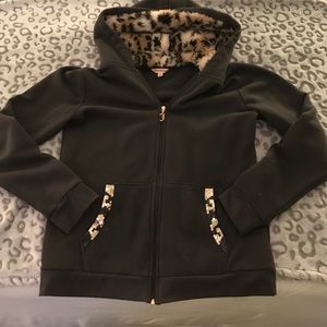 Juicy Couture woman's full zip hooded sweatshirt