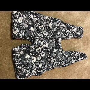 H&M floral jeans