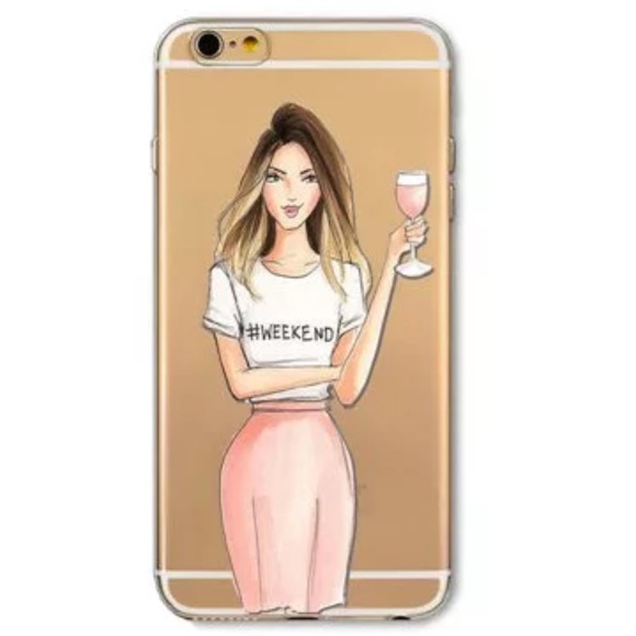 Accessories - Iphone 6Plus/6sPlus Phone Case Fashion Dress Women