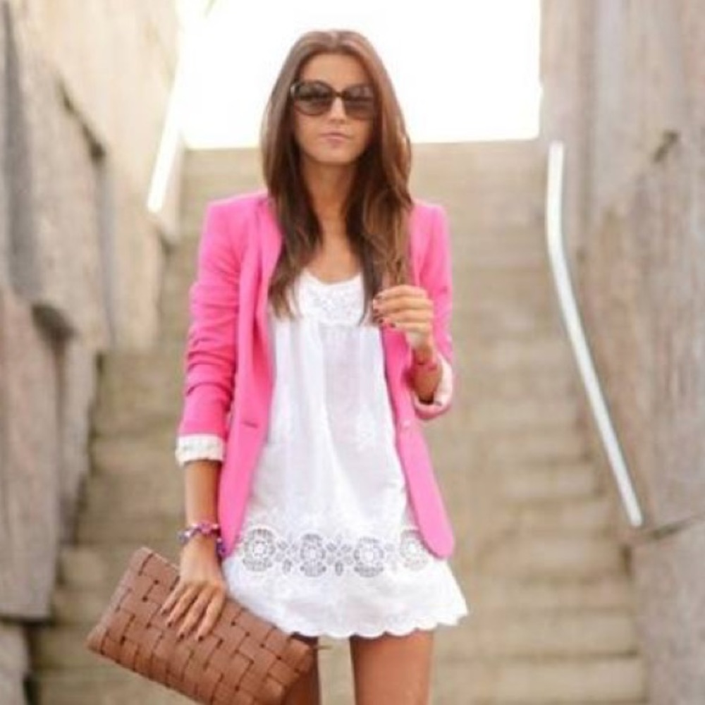 NWT Ann Taylor Pink Blazer