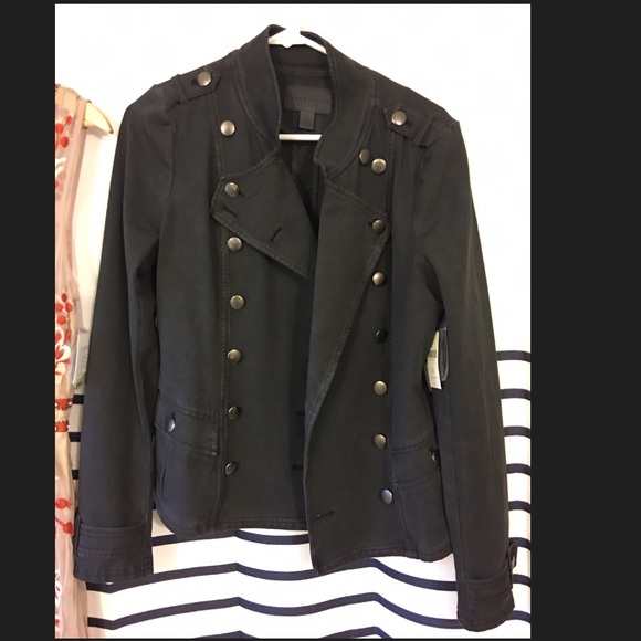 🆕NWT Anthro Marrakech Jacket Black Sz Medium