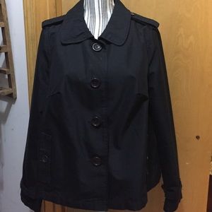 Merona short trench coat