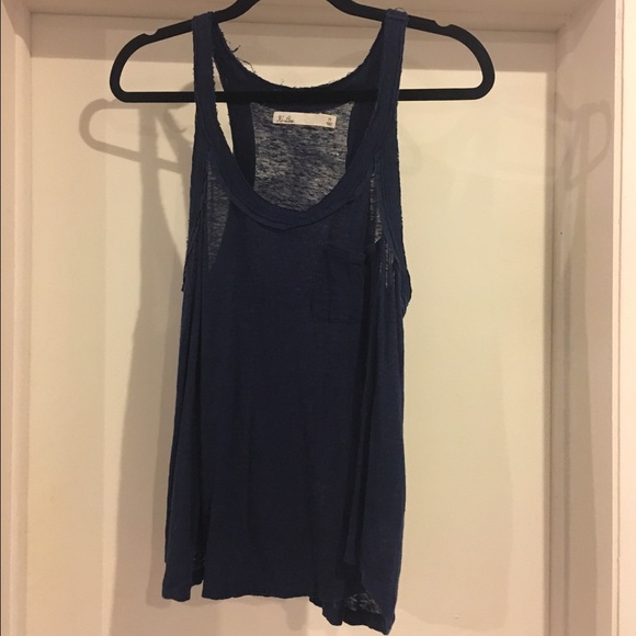 Madewell navy tank top