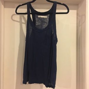 Madewell navy tank top