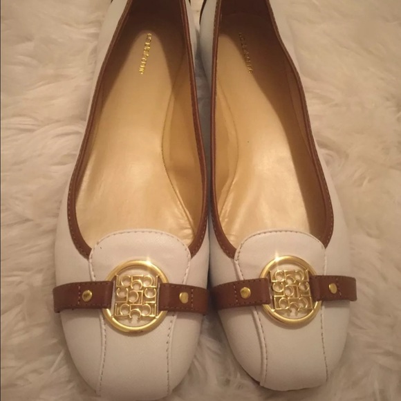 Liz Claiborne Shoes - Liz Claiborne women shoe white/brown size 11 M
