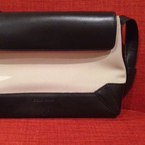 Cole Haan Canvas & Leather Purse