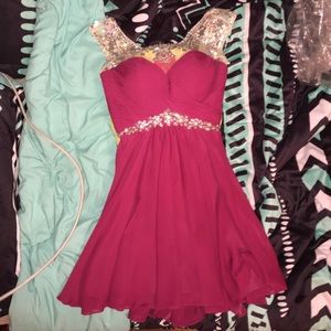Rachel Allan, Style 6635 Prom/Homecoming Cranberry
