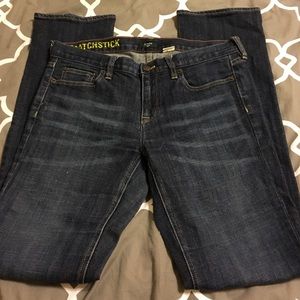 J. Crew Matchstick Jeans